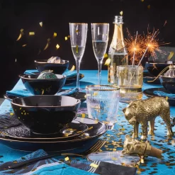 BUTLERS GOLDEN TWENTIES 4x Gläser Mit Goldrand Und Rillen 300ml -Pokalserie ab18c49383e6f7bfd4c17a79f23c4561