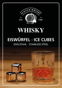 Whisky Geschenk-Set Mit 2 Gläsern, Eiswürfeln Aus Edelstahl, Zange, Samtbeutel In Einer Schönen Holzbox -Pokalserie ab9e349eb0ac8f344c2cdd83d17f1d30