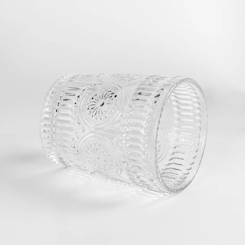 Krumble Wasserglas - Vintage - Trinkgläser - Wasserglas - Whiskeyglas - Spülmaschinenfest - 6 Stück - 260 Ml Pro Glas - Glas - Transparent 6 Krumble Wasserglas - Vintage - Trinkgläser - Wasserglas - Whiskeyglas - Spülmaschinenfest - 6 Stück - 260 Ml Pro Glas - Glas - Transparent – Bild 4