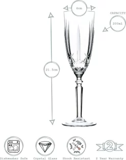 RCR Kristall Orchestra Cut Glas Weingläser Und Champagnerflöten - 290ml, 200ml - 12er Set 7 RCR Kristall Orchestra Cut Glas Weingläser Und Champagnerflöten - 290ml, 200ml - 12er Set -Pokalserie aef178132b41a6e1ce8893a3f1544f21