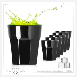 Schwarze Schnapsgläser Aus Glas 30ml (max. 40ml) Set 6 Teilig Wodkagläser Shotgläser -Pokalserie af42e5c3574302f89fb89a78d93ac4b3