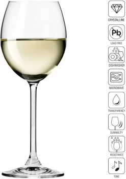 KROSNO Venezia Weißweinglas, 6er-Set, 250 Ml 14 KROSNO Venezia Weißweinglas, 6er-Set, 250 Ml -Pokalserie afb11b45fc35d94eeff1b850058757c0