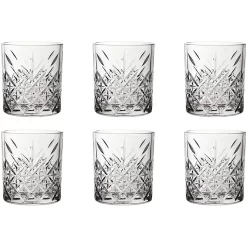Pasabahce 52790 Whisky Glas Tumbler Timeless Im Kristall-Design, Höhe 9,6 Cm, 345 Ml, 4 Stück, Retro-Design -Pokalserie b0520f106aab44e256b6bad69564ac80