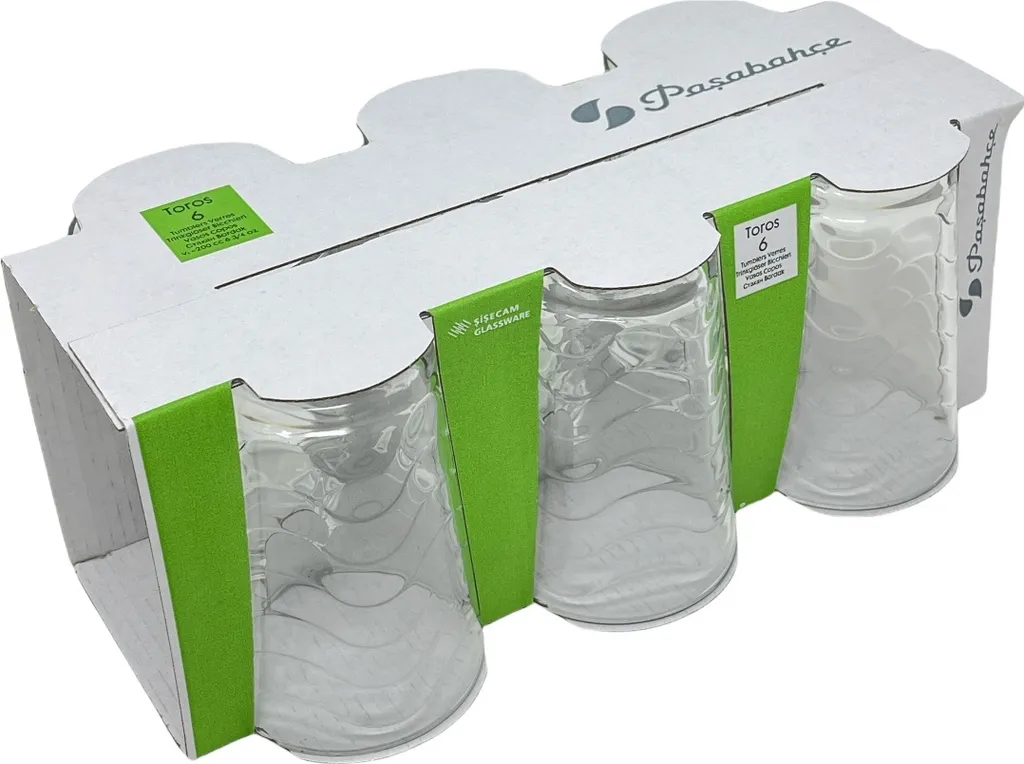 Pasabahce 52644 6-Teilig Wassergläser Glas 200 Ml Trinkglas Mit Glassaft Glas Tumbler 8 Pasabahce 52644 6-Teilig Wassergläser Glas 200 Ml Trinkglas Mit Glassaft Glas Tumbler – Bild 6