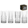 Nachtmann 0097784-0 Longdrinkbecher 'Highland' Kristallglas, 375 Ml, H: 15,1 Cm, ø 7,7 Cm, Transparent, 4-teilig (1 Set)