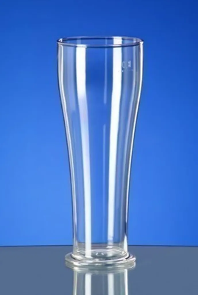 SET 53 St. Weizenbierglas 0,5l SAN Glasklar Kunststoff Spülmaschinen Fest, Lebensmittelecht 5 SET 53 St. Weizenbierglas 0,5l SAN Glasklar Kunststoff Spülmaschinen Fest, Lebensmittelecht – Bild 3