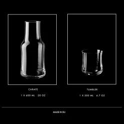 KROSNO Splendour Wassergläser Night-Set, 2er-Set, 600 Und 200 Ml -Pokalserie b8d1aebce6b088945203a48981ae5a11