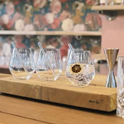 Nachtmann Tastes Good Vorteilsset 4 Gin Tonic Gläser + 4 Glastrinkhalme + Reinigungsbürste -Pokalserie ba512386bc12f03ba0c824ca45c7ef6d