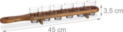 Relaxdays Schnapsbrett Holz Mit 6 Gläsern 12 Relaxdays Schnapsbrett Holz Mit 6 Gläsern -Pokalserie c29ecc06eea611b072faba2aebd27b27
