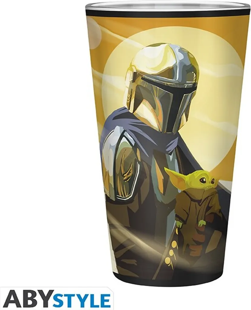 GLAS STAR WARS XXL THE MANDALORIAN - Drinkware 4 GLAS STAR WARS XXL THE MANDALORIAN - Drinkware – Bild 2