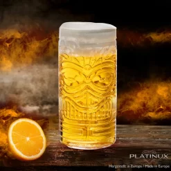 Tiki Gläser Set 6-Teilig Hoch Aus Glas 450ml (max. 500ml) Cocktailgläser Biergläser -Pokalserie c50c31a5b6d68b4d95df567f83b1d767