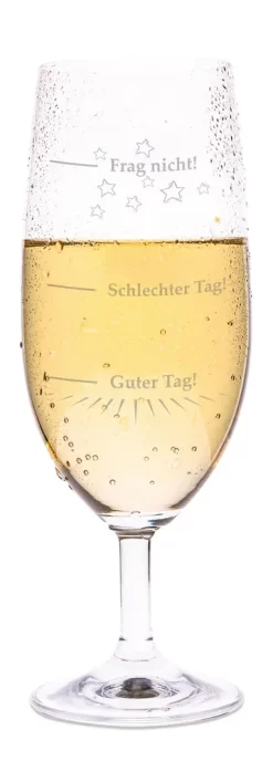 Leonardo Bierglas Mit Gravur "Guter Tag Schlechter Tag" -Pokalserie c5620aff563922dcfcdf3e2b2758e770