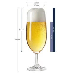 Leonardo Bierglas Mit Gravur "Guter Tag Schlechter Tag" -Pokalserie c5df6ee9519b43a0e5ae4255de4e49b7
