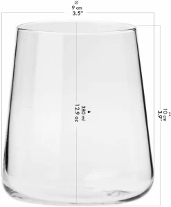 KROSNO Avant-Garde Wassergläser, 6er-Set, 380 Ml -Pokalserie c7cfde784d5e2de3ab5e67e7d276bf40