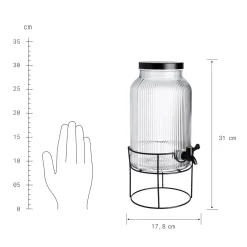 BUTLERS FOUNTAIN Getränkespender Mit Ständer 2 Tlg. -Pokalserie c7ffc957cbc40f5a4ee6d77b7bbbbdc9