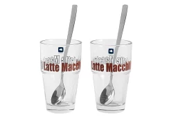 Leonardo Latte Macchiatto Becher 'Solo LM' Mit Löffel, 400ml, Ø 8,5 X 14,7cm (4er Set) 20 Leonardo Latte Macchiatto Becher 'Solo LM' Mit Löffel, 400ml, Ø 8,5 X 14,7cm (4er Set) -Pokalserie c84191b2827e0eaa5a3ee2d2761be7b9