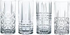 Nachtmann 0097784-0 Longdrinkbecher 'Highland' Kristallglas, 375 Ml, H: 15,1 Cm, ø 7,7 Cm, Transparent, 4-teilig (1 Set) -Pokalserie c9513499898ab58e721437f0df17337c