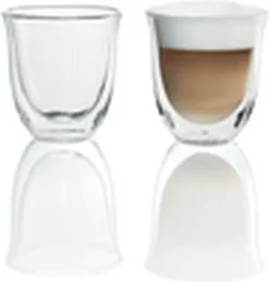 De'Longhi DeLonghi Cappuccino 2er Doppelwandiges Thermoglas -Pokalserie c9e6ee59d05ed4becbe55f4292df0ba7