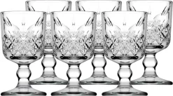 Pasabahce 6-teiliges Schnapsgläser-Set "Serie Timeless" 60 Ml -Pokalserie ca16daca7d2b8193d3425f2e13f1bd1d