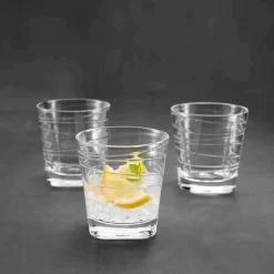 LEONARDO 019449 Vario Struttura Whiskybecher, Glas, 250 Ml, Klar (6 Stück) -Pokalserie caaf1bf0fcf1c097ce3780765c110045