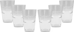 Moskovskaya Vodka Wodka 6er Set Longdrink Glas Gläser 6x 0,340 Liter