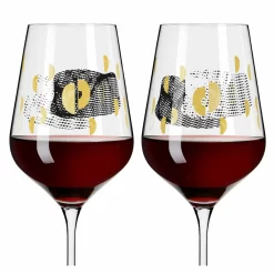 Sagengold Rotweinglas-Set #3, #4 Von Maike Schönebeck -Pokalserie ce985efcc239da30b38a637e76888c39