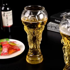 Glas Kelch Becher Weinglas Fußball Becher Bar Glas 450Ml Weingläser Whisky Cup Bier Cup Becher Saft Cup High Borosilicat -Pokalserie cf50f40051b0471f8e5ca32718975e46