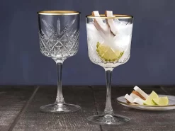 Pasabahce Timeless Golden Touch Kelchgläser 4er Set, Weingläser, 330ml -Pokalserie d3e1f8a8d4c58931d67e5713729376ae