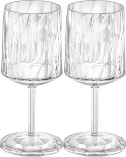 Koziol - Superglas Club No. 09 Weinglas 200 Ml 2er Set -Pokalserie d48007477ddbba2fb260e9424b8a37f6