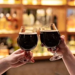 KROSNO Elite Dunkel Stout Biergläser, 6er-Set, 500 Ml -Pokalserie d49969b30f25bbfe9245bad74db3be56