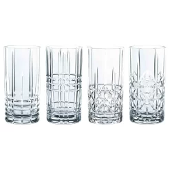 Nachtmann 0097784-0 Longdrinkbecher 'Highland' Kristallglas, 375 Ml, H: 15,1 Cm, ø 7,7 Cm, Transparent, 4-teilig (1 Set) -Pokalserie d723b3071ac338d99801df83c6d5afc4
