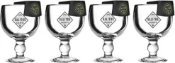 Salitos Salrita Cocktail 4er Set - 4x Cocktailglas + 4x Flaschenhalter
