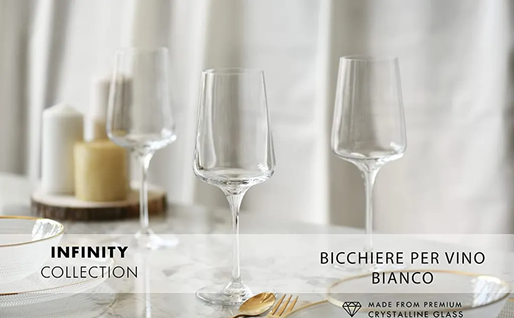 KROSNO Infinity Weißweingläser, 6er-Set, 400 Ml 3 KROSNO Infinity Weißweingläser, 6er-Set, 400 Ml