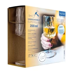 Koziol - Superglas Club No. 09 Weinglas 200 Ml 2er Set -Pokalserie d7daf9de7c75130c5d1b323a26aba7e4