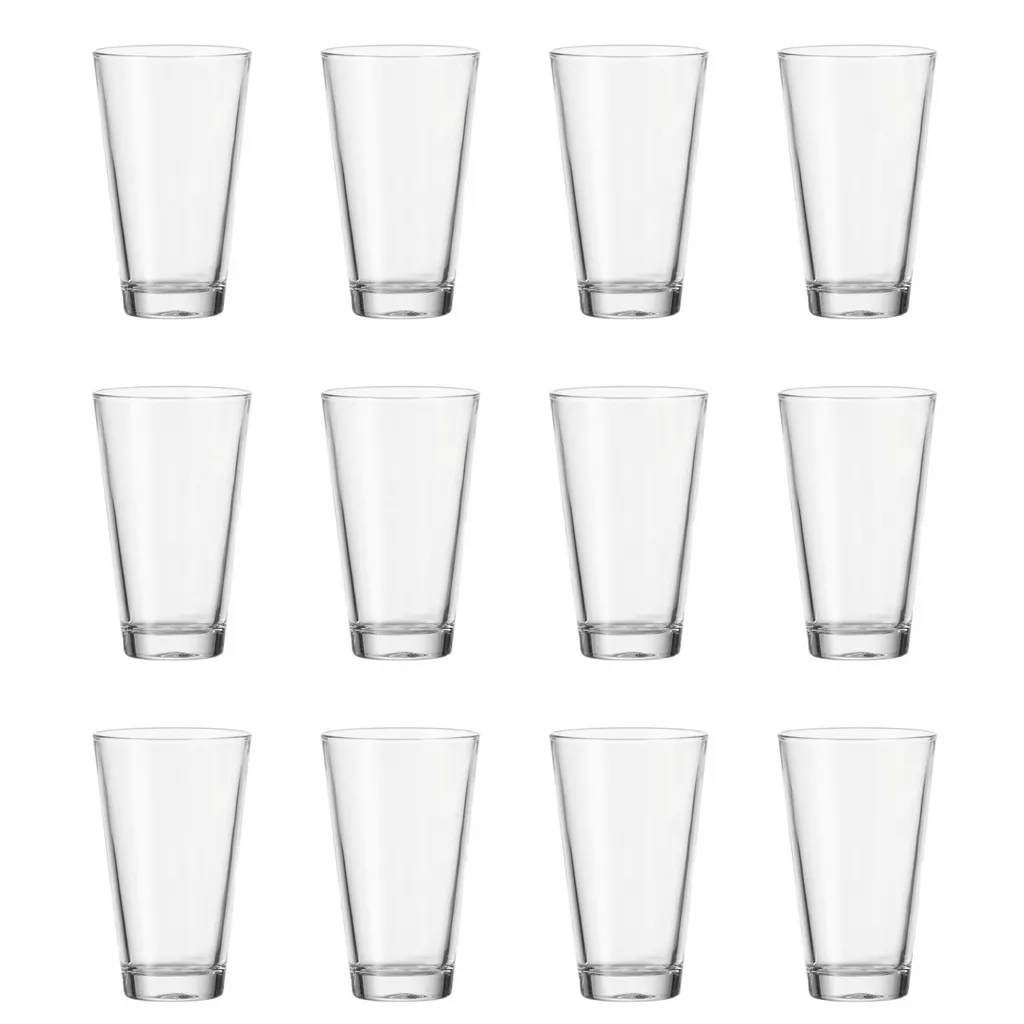 LEONARDO 017207 Ciao Longdrinkbecher, Glas, 300 Ml, H 13,2 Cm, Klar (12 Stück) 4 LEONARDO 017207 Ciao Longdrinkbecher, Glas, 300 Ml, H 13,2 Cm, Klar (12 Stück) – Bild 2