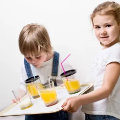 SILWY - 2 X Trinkbecher Mit Magnetboden - Hub Orange - Inkl. 2 Nano-Gel-Pads - 0,25l -Pokalserie d89382ac0fbe524c66ae2771d5c725c1