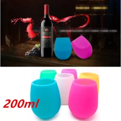 6er Set 200ml Unzerbrechlich Blau Silikon Biergläser Whisky GläSer Wein Becher Stammlos Weinbecher Tasse 22 6er Set 200ml Unzerbrechlich Blau Silikon Biergläser Whisky GläSer Wein Becher Stammlos Weinbecher Tasse -Pokalserie da78e0b32b0f36a2ff04370f3adf2165