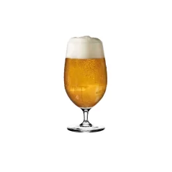LEONARDO 061451 Ciao+ Biertulpe, Glas, 410ml, H 16cm, Klar (6 Stück) -Pokalserie db1329a0708fa1bd319d5d1ff6314d90