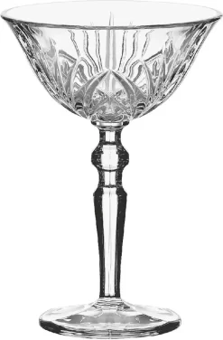 Nachtmann Cocktailschale Palais 230 Ml, Kristallglas Mit Schliffdesign (6 Stück)