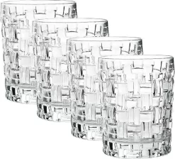 Nachtmann Whiskybecher Bossa Nova 330ml, Klar (4er Pack) -Pokalserie db8de804c22c142075068558abf0ff8c