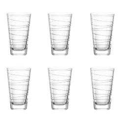 LEONARDO 019450 Vario Struttura Longdrinkbecher, Glas, 280 Ml, Klar (6 Stück) 11 LEONARDO 019450 Vario Struttura Longdrinkbecher, Glas, 280 Ml, Klar (6 Stück) -Pokalserie dc1d08af237355616e0c81ff925f005d