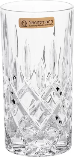 Nachtmann 0089208-0 Noblesse Longdrinkbecher, 375 Ml, 14,8 Cm, Klar (4er Pack) -Pokalserie df114a31ce5b9021263eb2b9ec9e760e