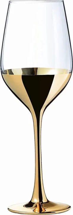 CreaTable 23461 Golden Days Weinglas 350 Ml, Klar (4er Pack) 6 CreaTable 23461 Golden Days Weinglas 350 Ml, Klar (4er Pack) -Pokalserie df93f8c4aefff16c26e58c8fe0234edf