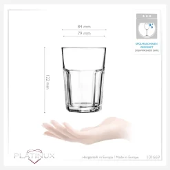 Allzweck-Trinkgläser 350ml (max.360ml) Set 6-Teilig Aus Glas 12 Allzweck-Trinkgläser 350ml (max.360ml) Set 6-Teilig Aus Glas -Pokalserie e37a0bc0dd7fcb1110097fa8aa5cd153