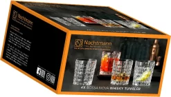 Nachtmann Whiskybecher Bossa Nova 330ml, Klar (4er Pack) -Pokalserie e4739bb203c6ae314cdaa873c845b8a8