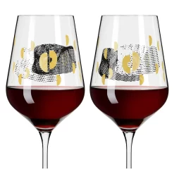 Sagengold Rotweinglas-Set #3, #4 Von Maike Schönebeck -Pokalserie e62a3b5f0e9ee0f554e4273afce8547d