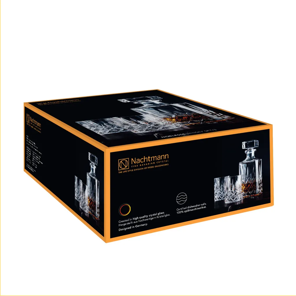 Nachtmann 0091899-0 Noblesse Whisky-Set, 1 X Karaffe/Dekanter + 2 X Whisky-Becher, Klar (1 Set) 20 Nachtmann 0091899-0 Noblesse Whisky-Set, 1 X Karaffe/Dekanter + 2 X Whisky-Becher, Klar (1 Set) – Bild 18