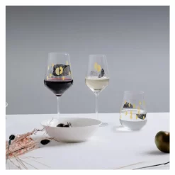 Sagengold Rotweinglas-Set #3, #4 Von Maike Schönebeck -Pokalserie e8acdca23468262268dda8aaa1feb0a0