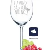Leonardo Weinglas Mit Gravur - Zu Vino Sag Ich Nie No - Geschenk Für Hobby-Sommelier & Weinliebhaber - Weingläser - Gebu 1 Leonardo Weinglas Mit Gravur - Zu Vino Sag Ich Nie No - Geschenk Für Hobby-Sommelier & Weinliebhaber - Weingläser - Gebu -Pokalserie ea5f6a8b9e5538581b0f77c78300cb2f