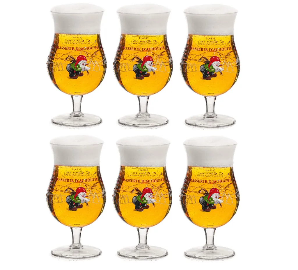 La Chouffe Biergläser 330 Ml - 6 Stück 4 La Chouffe Biergläser 330 Ml - 6 Stück – Bild 2
